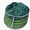 Steel Ring Fishing Glued And Thickened Quick-drying Anti-hanging Fishing Net Pocket